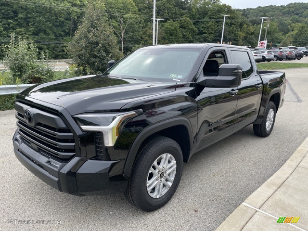 Midnight Black Metallic 2022 Toyota Tundra SR5 Crew Cab 4x4 Exterior Photo #144848050