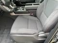 2022 Toyota Tundra Black Interior Front Seat Photo