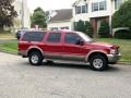 2002 Toreador Red Metallic Ford Excursion Limited 4x4  photo #10