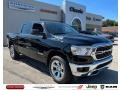 2022 Diamond Black Crystal Pearl Ram 1500 Big Horn Crew Cab 4x4  photo #1