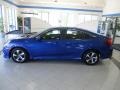Aegean Blue Metallic - Civic LX Sedan Photo No. 10