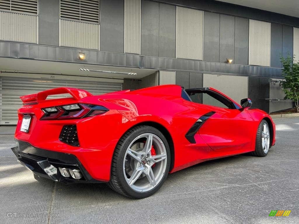 Torch Red 2023 Chevrolet Corvette Stingray Convertible Exterior Photo #144848935