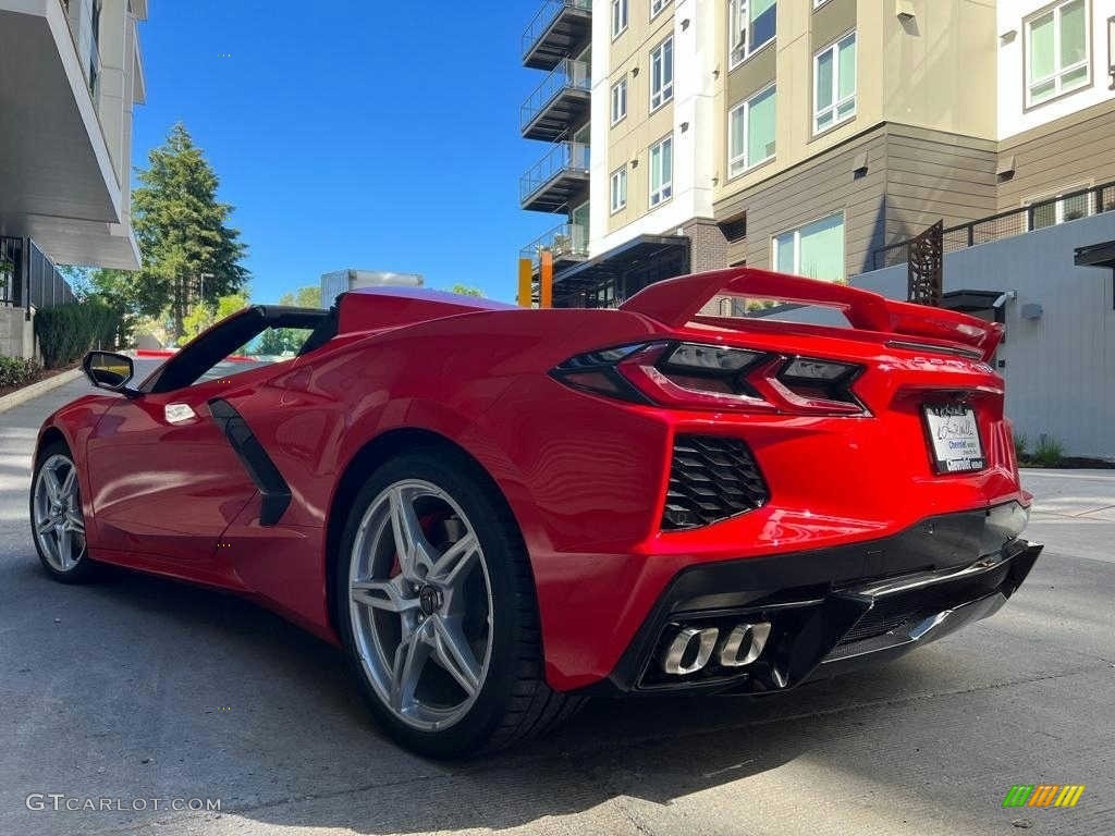 Torch Red 2023 Chevrolet Corvette Stingray Convertible Exterior Photo #144848953