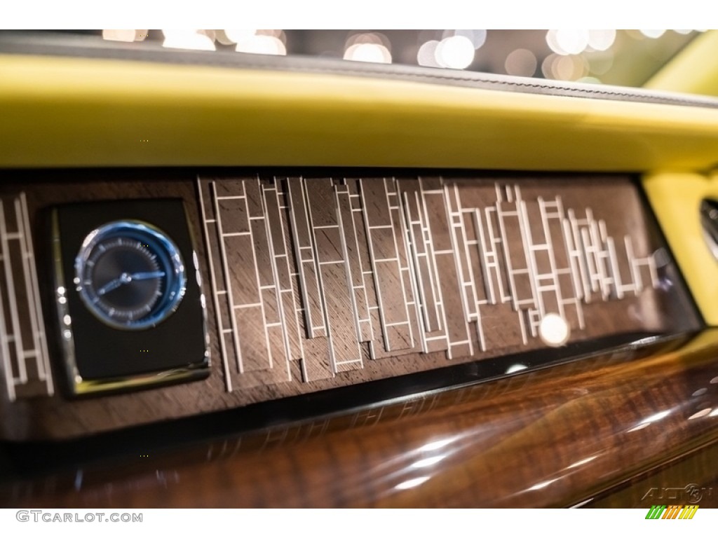 2022 Rolls-Royce Phantom Standard Phantom Model Bespoke Lemon Yellow Dashboard Photo #144849034