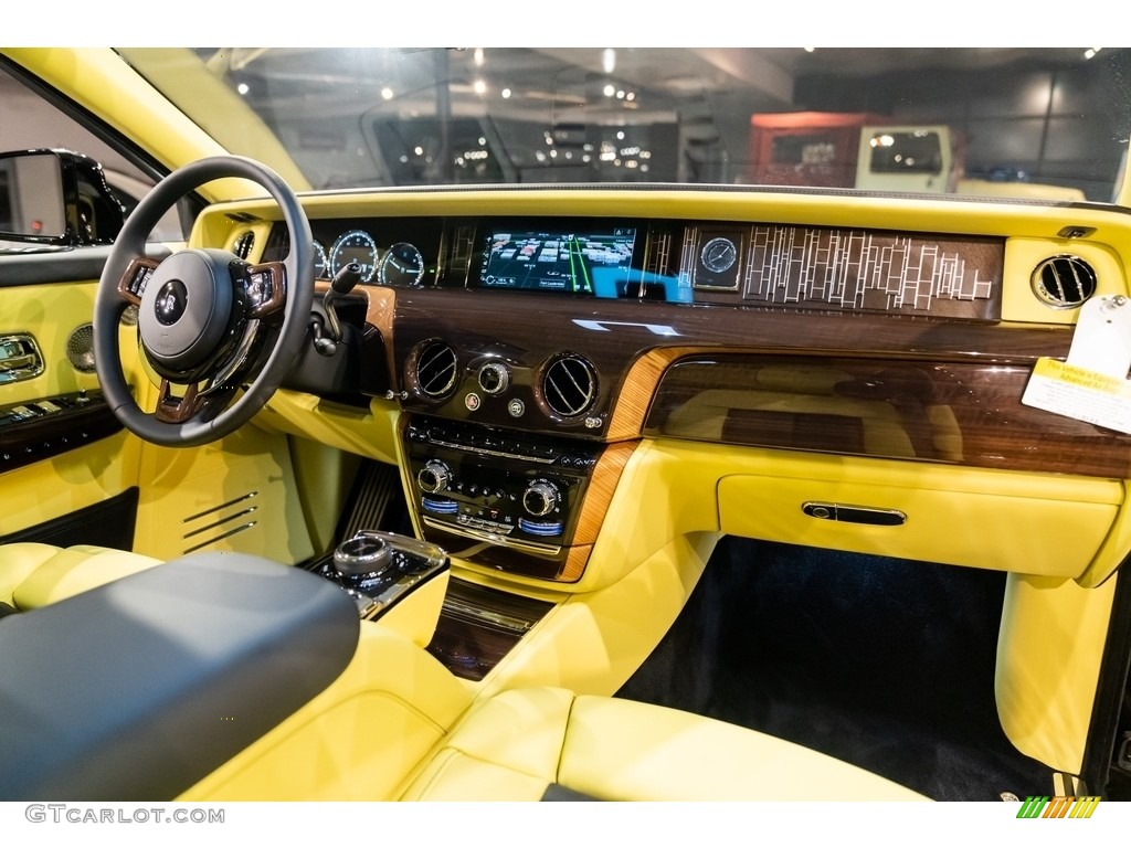 Bespoke Lemon Yellow Interior 2022 Rolls-Royce Phantom Standard Phantom Model Photo #144849317