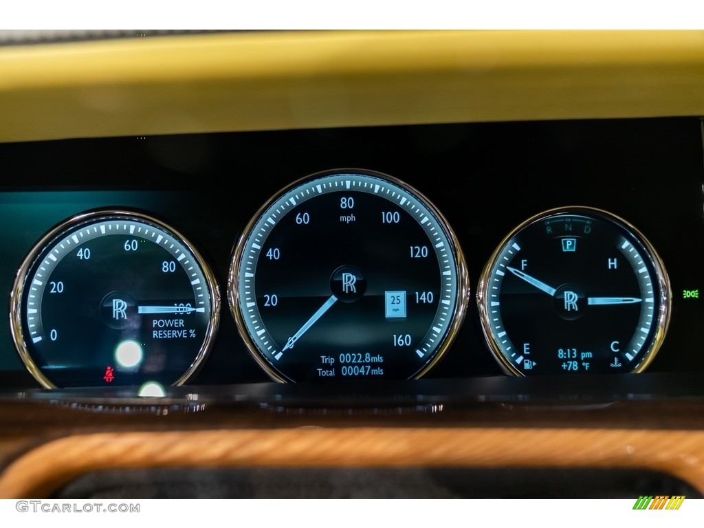 2022 Rolls-Royce Phantom Standard Phantom Model Gauges Photos