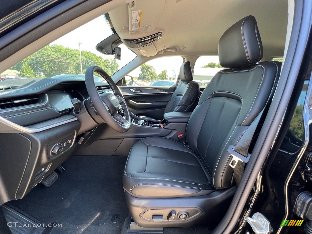 Global Black Interior 2023 Jeep Grand Cherokee L Limited 4x4 Photo #144849652