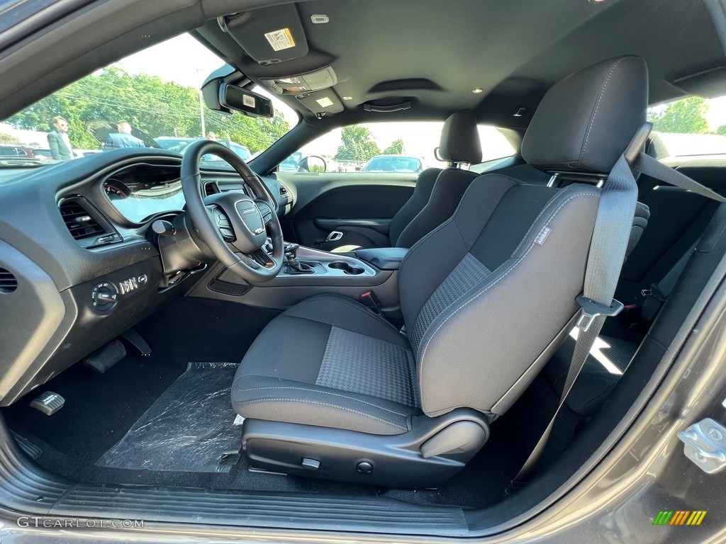 Black Interior 2022 Dodge Challenger GT Blacktop Photo #144850018