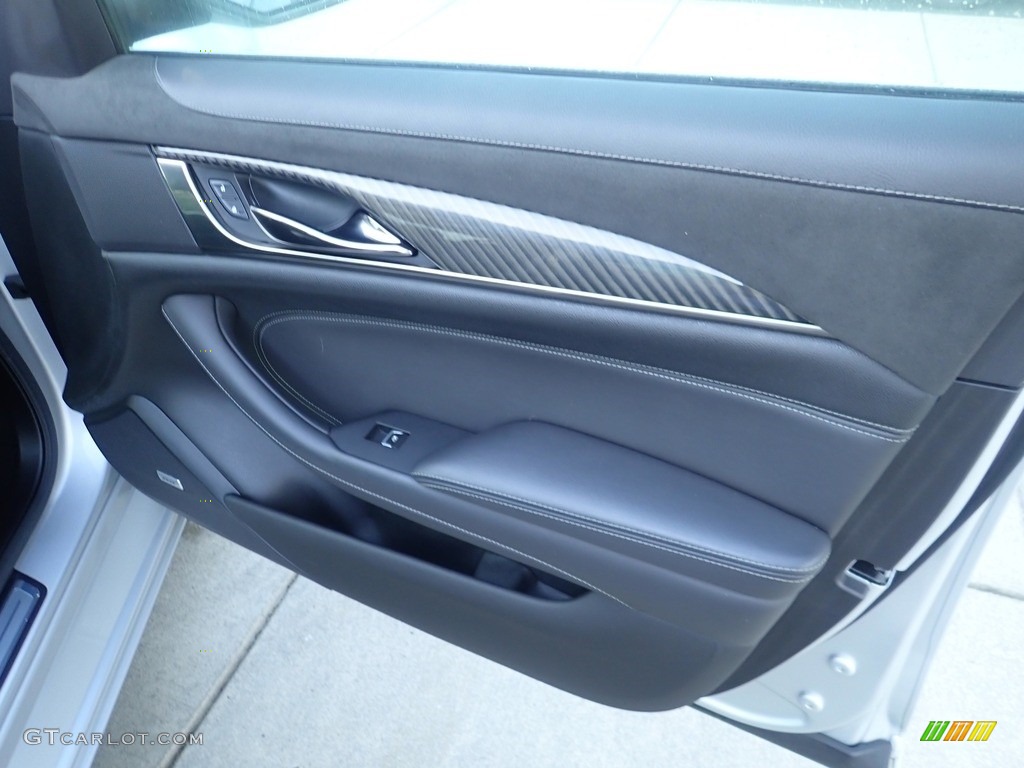 2016 Cadillac CTS 3.6 Performace AWD Sedan Jet Black/Jet Black Door Panel Photo #144850363