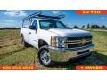 Summit White 2013 Chevrolet Silverado 2500HD Work Truck Regular Cab