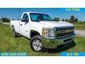 Summit White 2013 Chevrolet Silverado 2500HD Work Truck Regular Cab