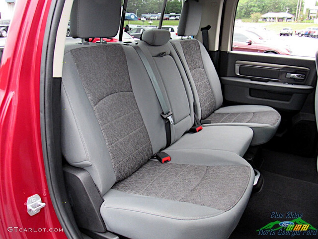 2014 1500 Big Horn Crew Cab 4x4 - Deep Cherry Red Crystal Pearl / Black/Diesel Gray photo #13
