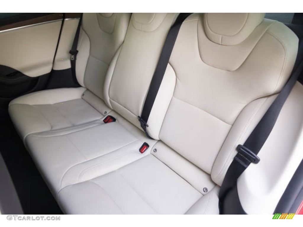Creme Interior 2022 Tesla Model S AWD Photo #144851144