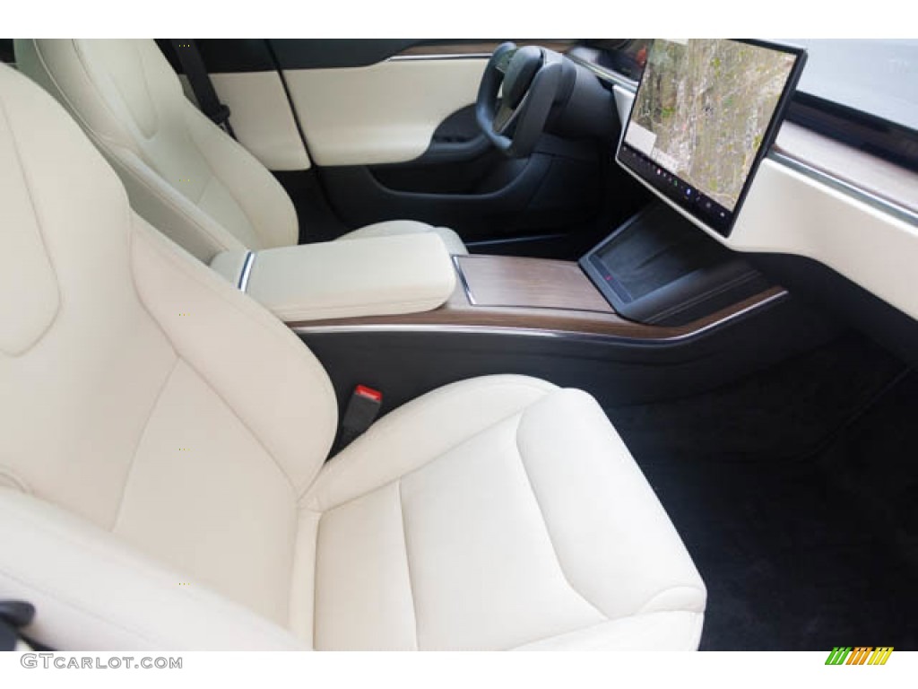 2022 Tesla Model S AWD Front Seat Photo #144851174