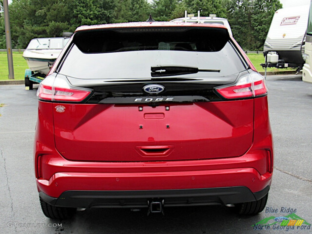 2022 Edge ST-Line AWD - Rapid Red Metallic / Ebony photo #4