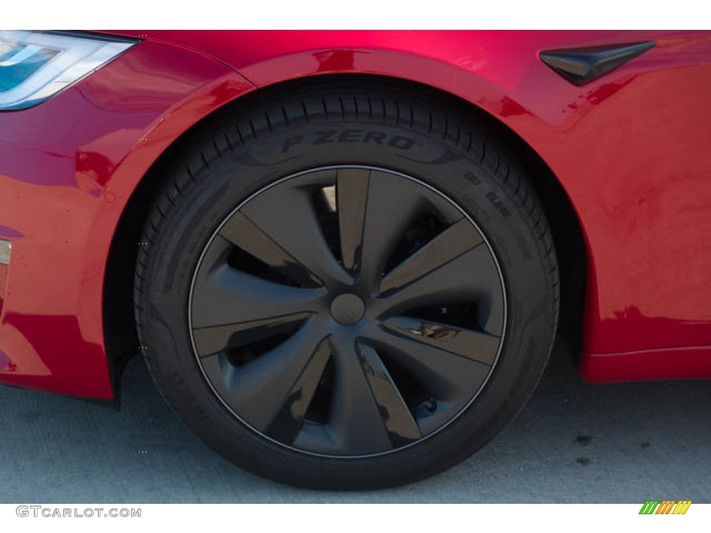 2022 Model S AWD - Red Multi-Coat / Creme photo #37