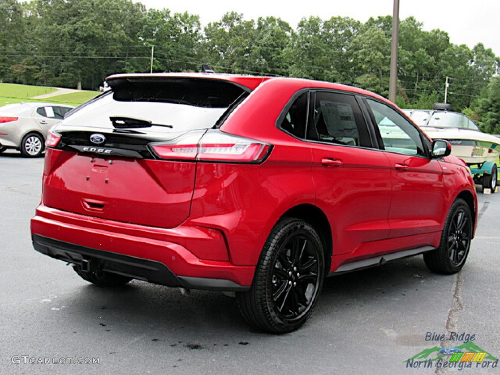 2022 Edge ST-Line AWD - Rapid Red Metallic / Ebony photo #5