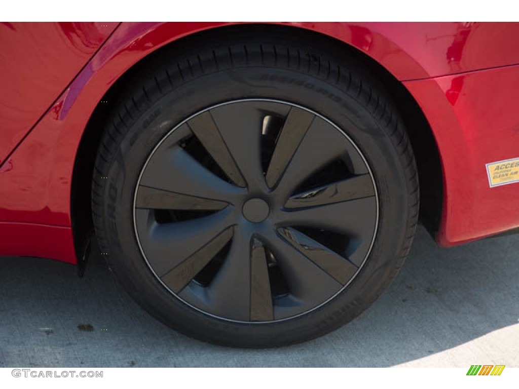 2022 Model S AWD - Red Multi-Coat / Creme photo #38