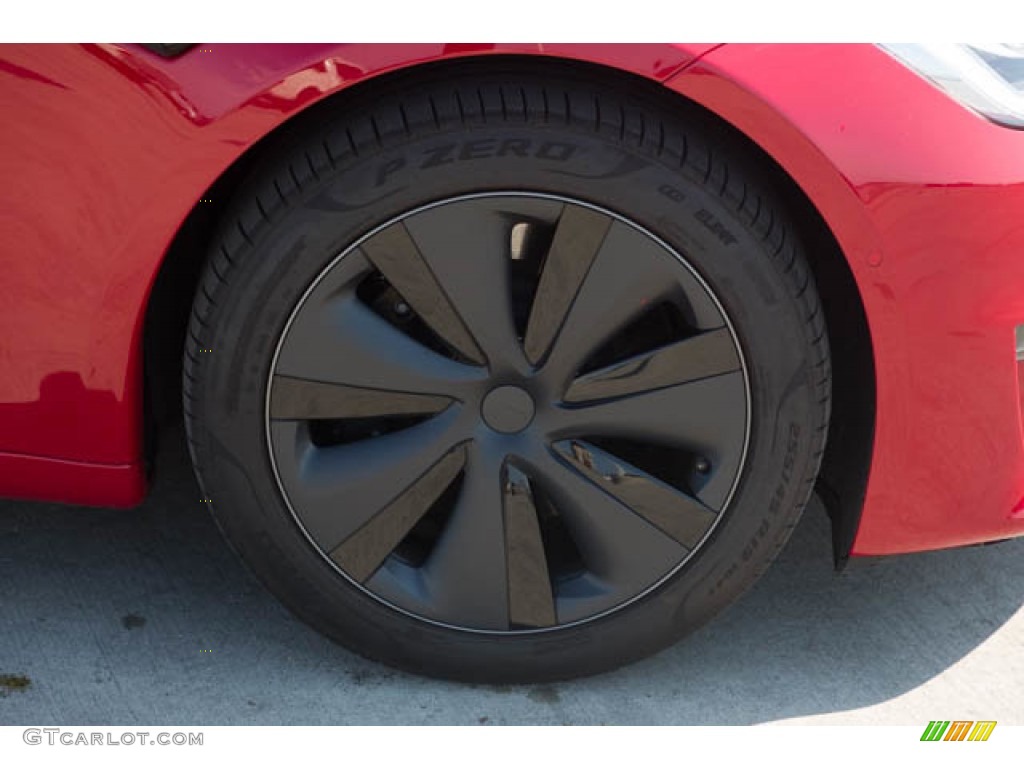 2022 Model S AWD - Red Multi-Coat / Creme photo #40