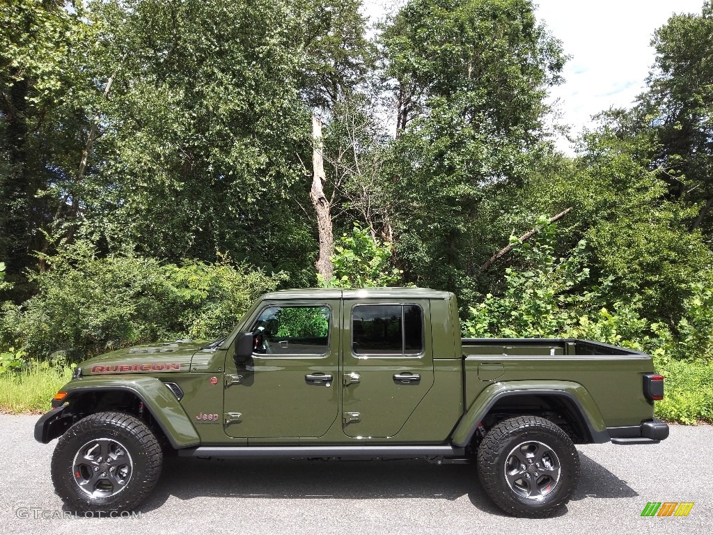2022 Gladiator Rubicon 4x4 - Sarge Green / Black photo #1