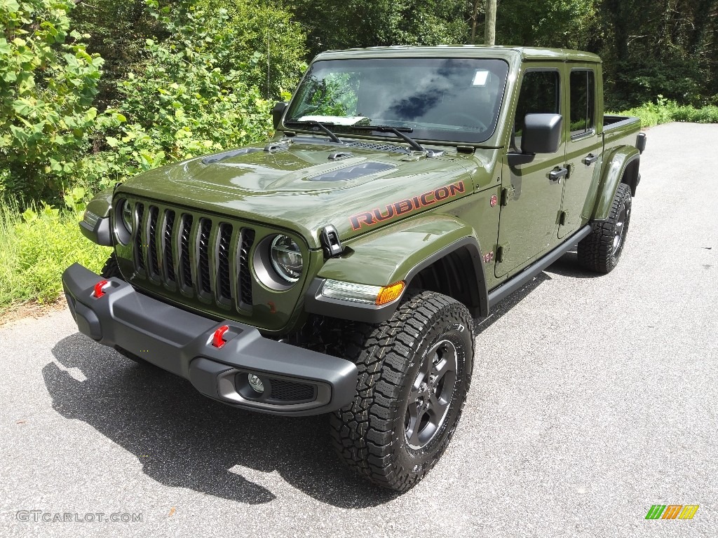 2022 Gladiator Rubicon 4x4 - Sarge Green / Black photo #2
