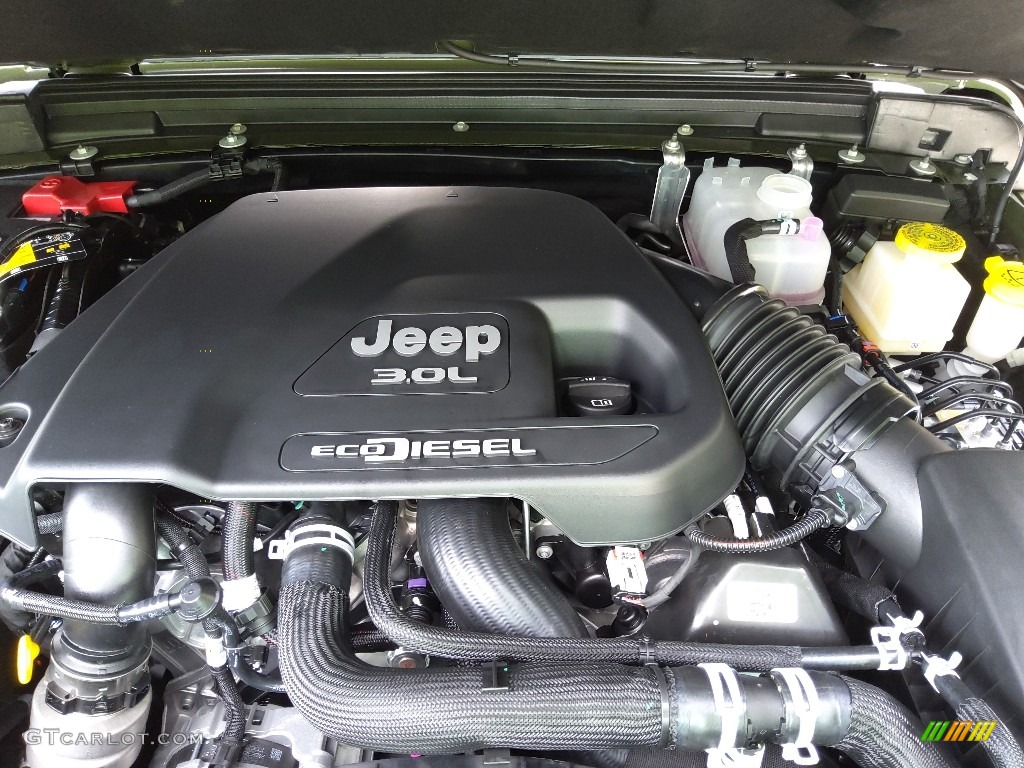 2022 Jeep Gladiator Rubicon 4x4 3.0 Liter DOHC 24-Valve VVT Turbo-Diesel V6 Engine Photo #144852432