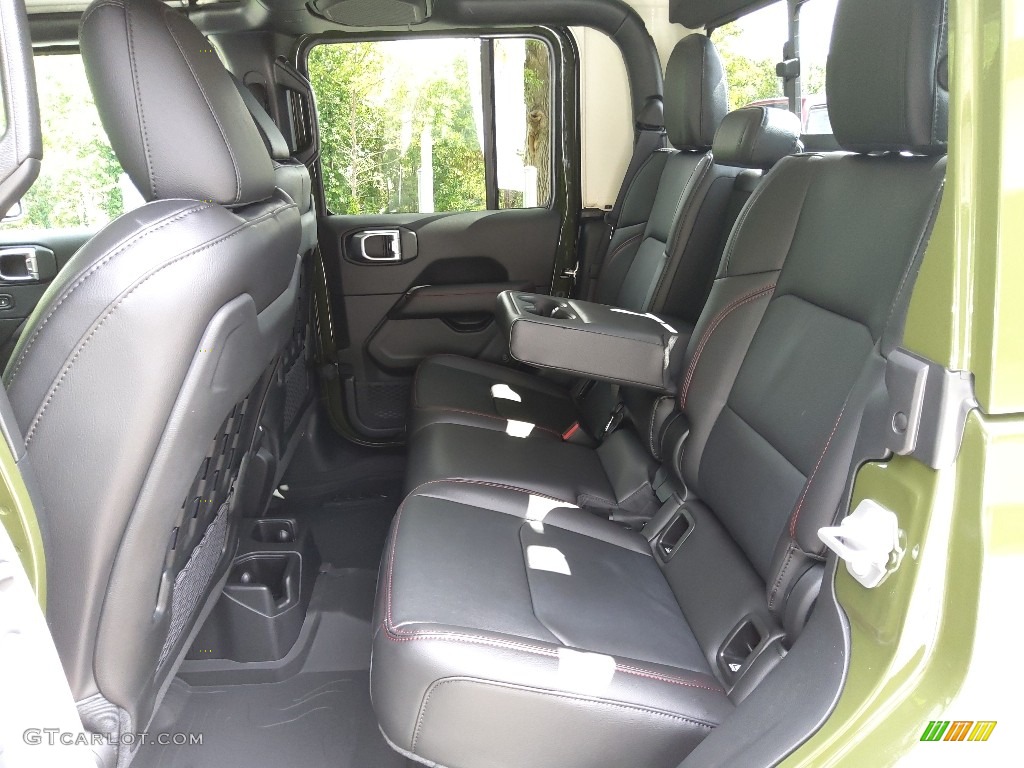 2022 Jeep Gladiator Rubicon 4x4 Rear Seat Photo #144852533