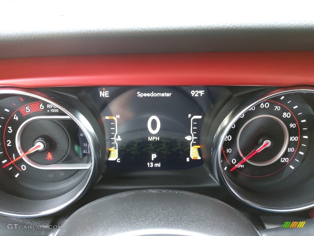 2022 Jeep Gladiator Rubicon 4x4 Gauges Photo #144852714