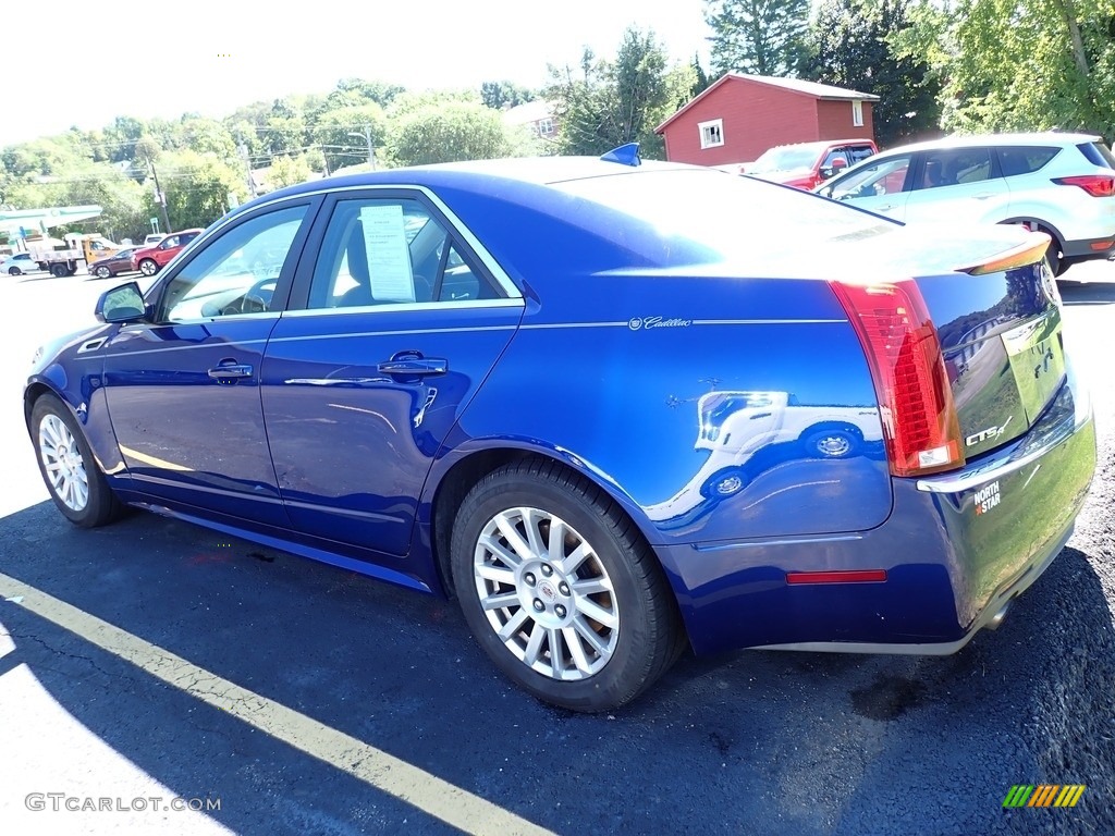 2012 CTS 4 3.0 AWD Sedan - Opulent Blue Metallic / Ebony/Ebony photo #2