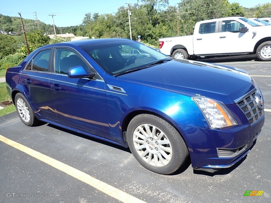 Opulent Blue Metallic 2012 Cadillac CTS 4 3.0 AWD Sedan Exterior Photo #144853527