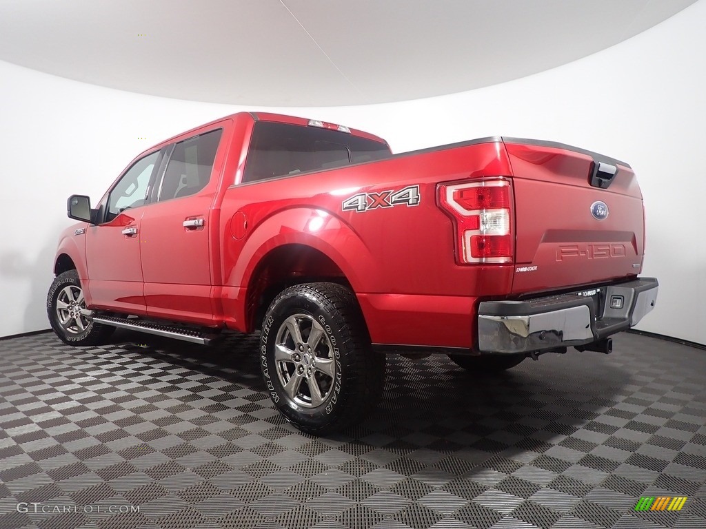 2020 F150 XLT SuperCrew 4x4 - Rapid Red / Medium Earth Gray photo #12