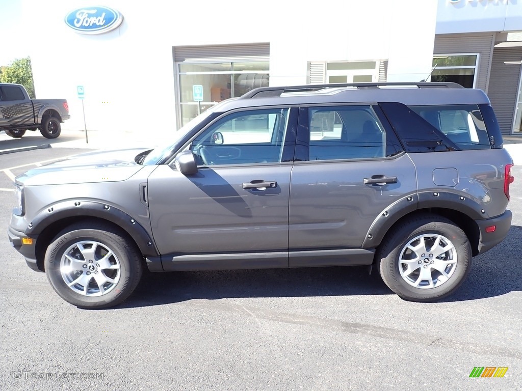 Carbonized Gray Metallic 2022 Ford Bronco Sport Base 4x4 Exterior Photo #144853695