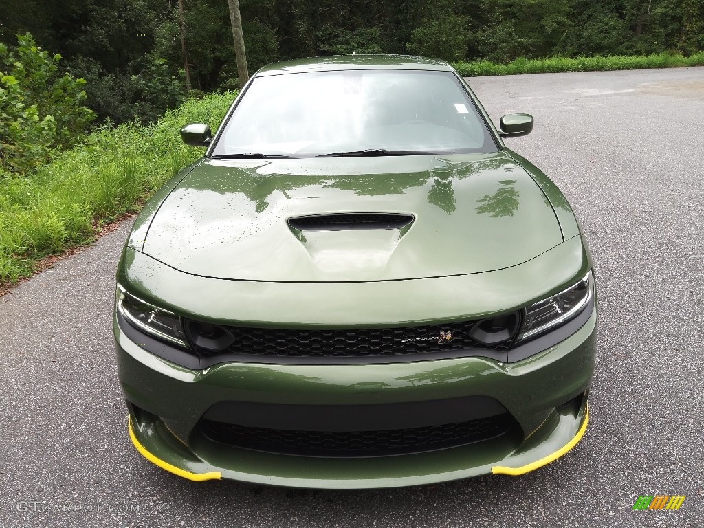 2022 Charger Scat Pack - F8 Green / Black photo #3