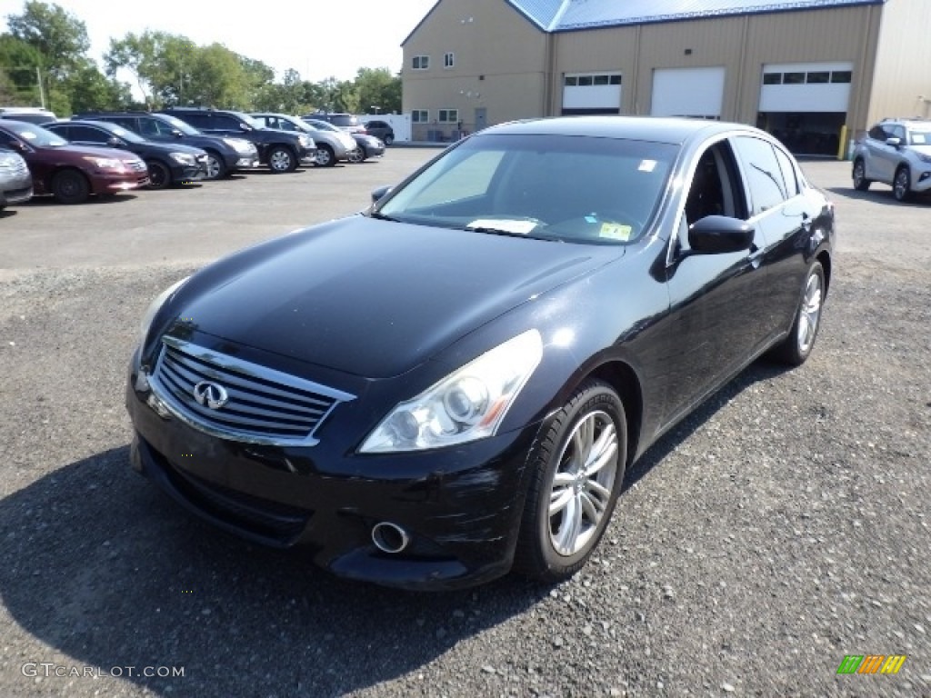 2012 G 37 x S Sport AWD Sedan - Black Obsidian / Graphite photo #1