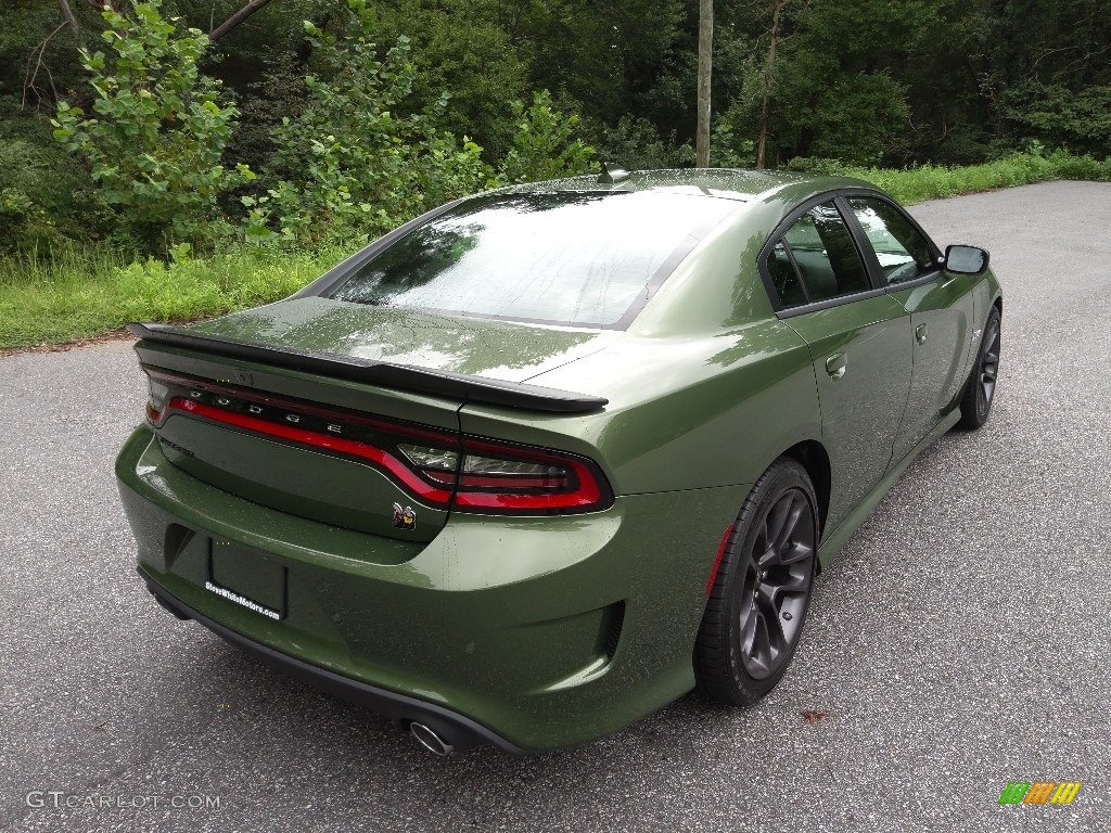 2022 Charger Scat Pack - F8 Green / Black photo #6