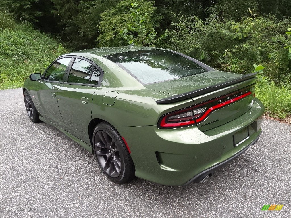 2022 Charger Scat Pack - F8 Green / Black photo #8