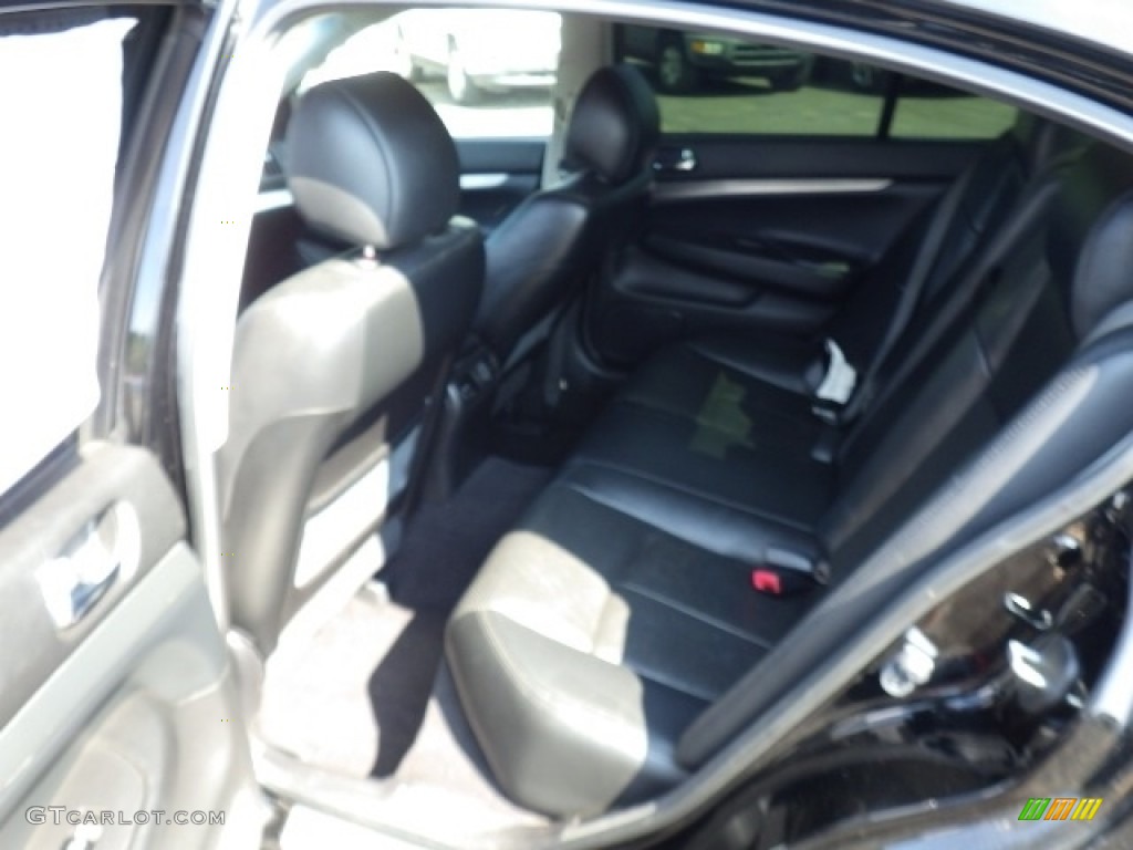 2012 G 37 x S Sport AWD Sedan - Black Obsidian / Graphite photo #9
