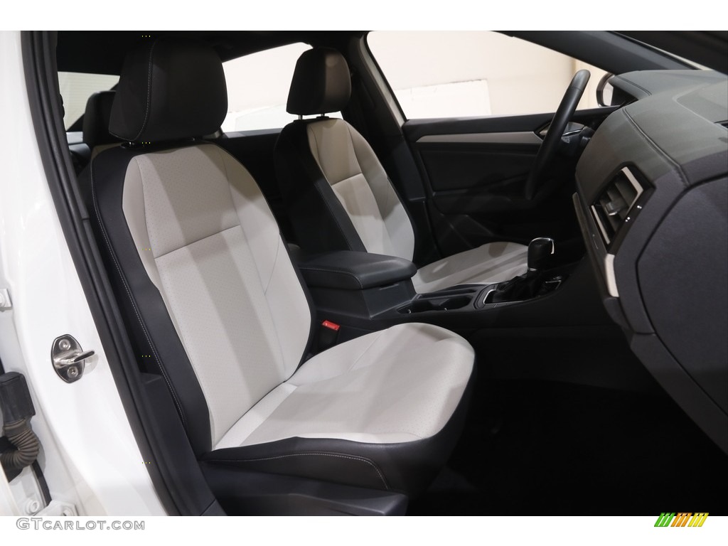 Titan Black/Storm Gray Interior 2019 Volkswagen Jetta R-Line Photo #144855333