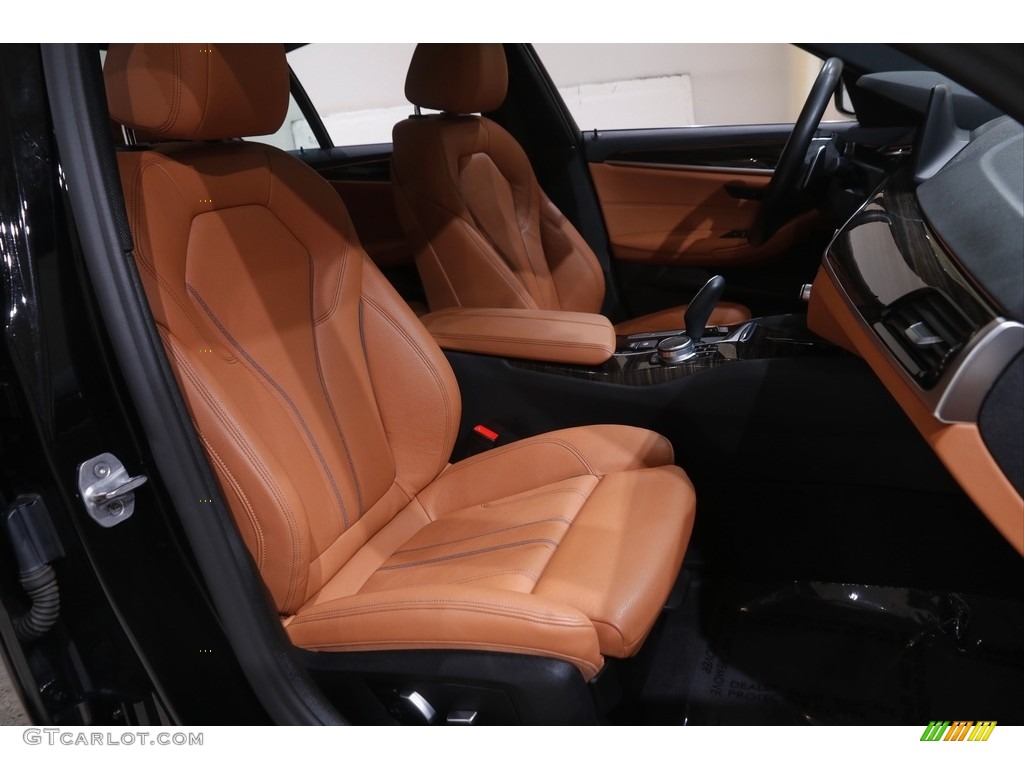 2019 5 Series 530i xDrive Sedan - Jet Black / Cognac photo #18