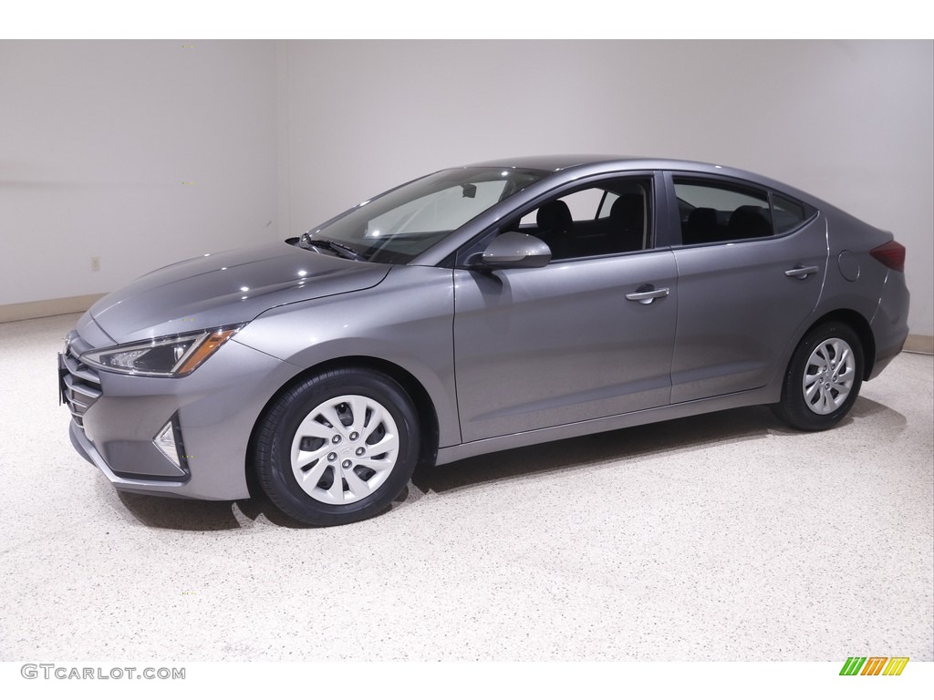 2020 Elantra SE - Machine Gray / Black photo #3