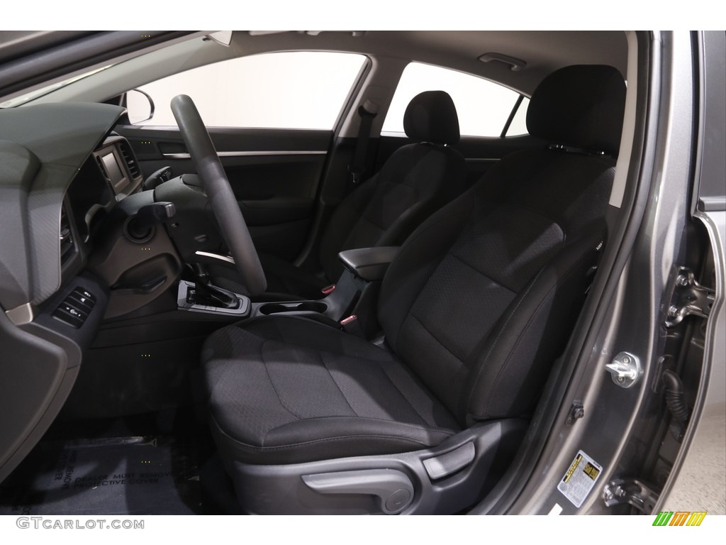 2020 Elantra SE - Machine Gray / Black photo #5