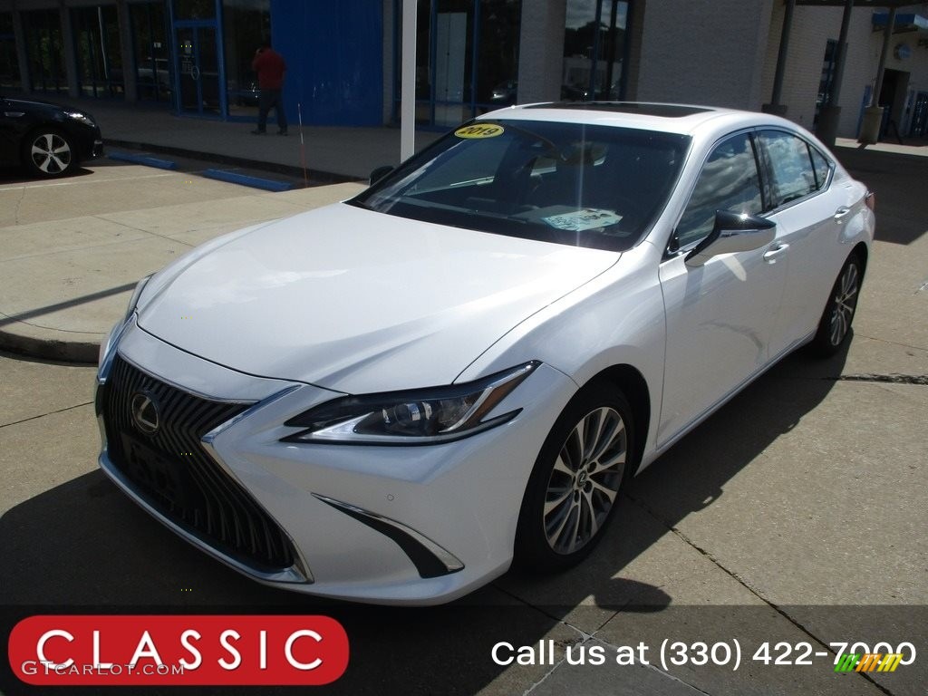 2019 ES 350 - Eminent White Pearl / Chateau photo #1