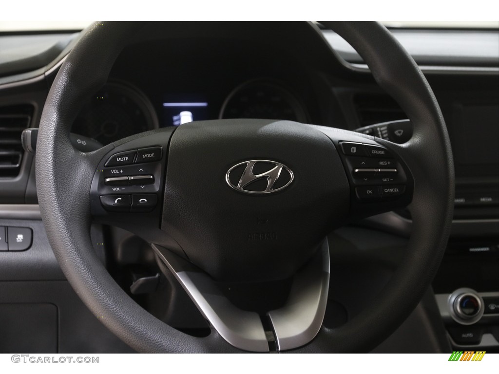 2020 Elantra SE - Machine Gray / Black photo #7