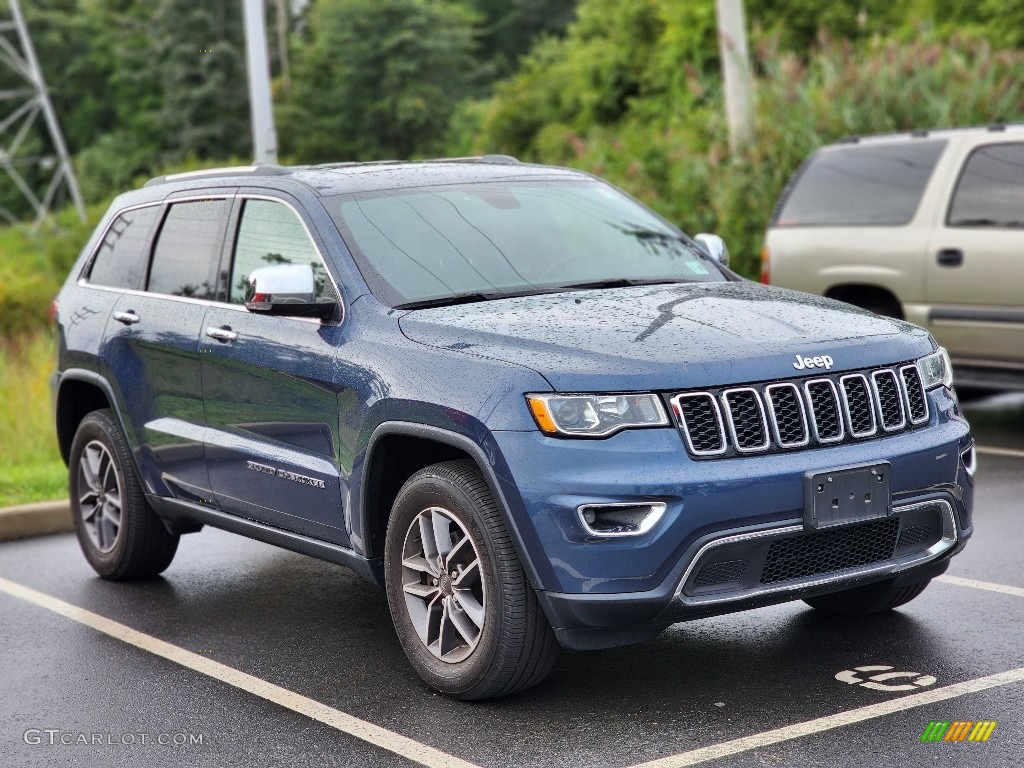 Slate Blue Pearl 2020 Jeep Grand Cherokee Limited 4x4 Exterior Photo #144856212