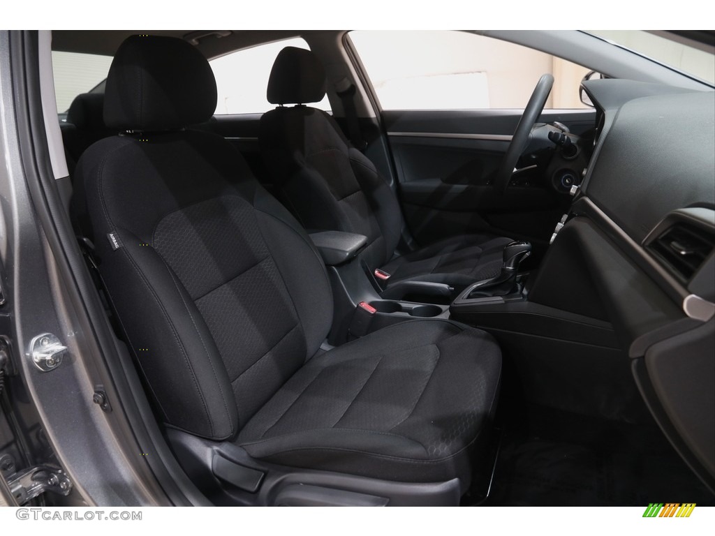2020 Elantra SE - Machine Gray / Black photo #15