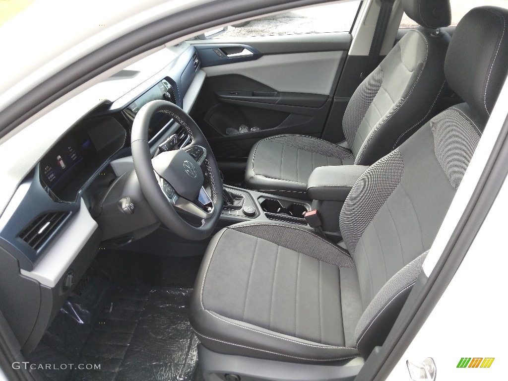 Black Interior 2022 Volkswagen Taos SE 4Motion Photo #144857079