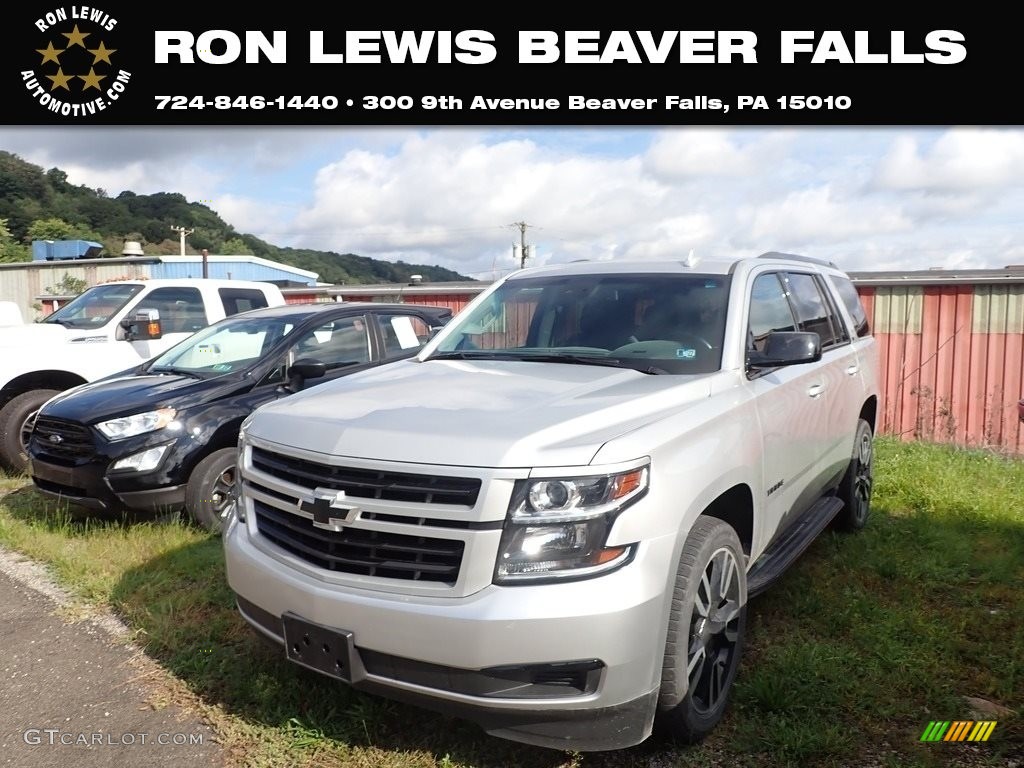 2019 Tahoe LT 4WD - Silver Ice Metallic / Jet Black photo #1