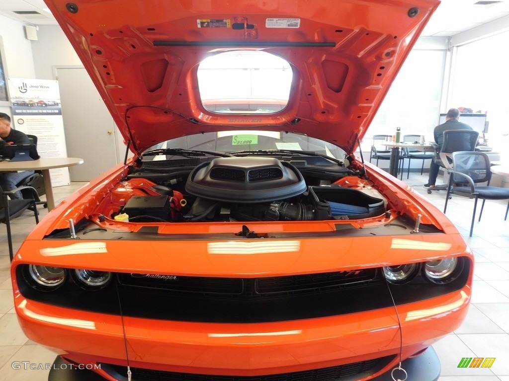 2021 Dodge Challenger R/T Scat Pack Shaker 392 SRT 6.4 Liter HEMI OHV-16 Valve VVT MDS V8 Engine Photo #144858126
