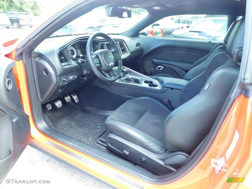 Black Interior 2021 Dodge Challenger R/T Scat Pack Shaker Photo #144858135