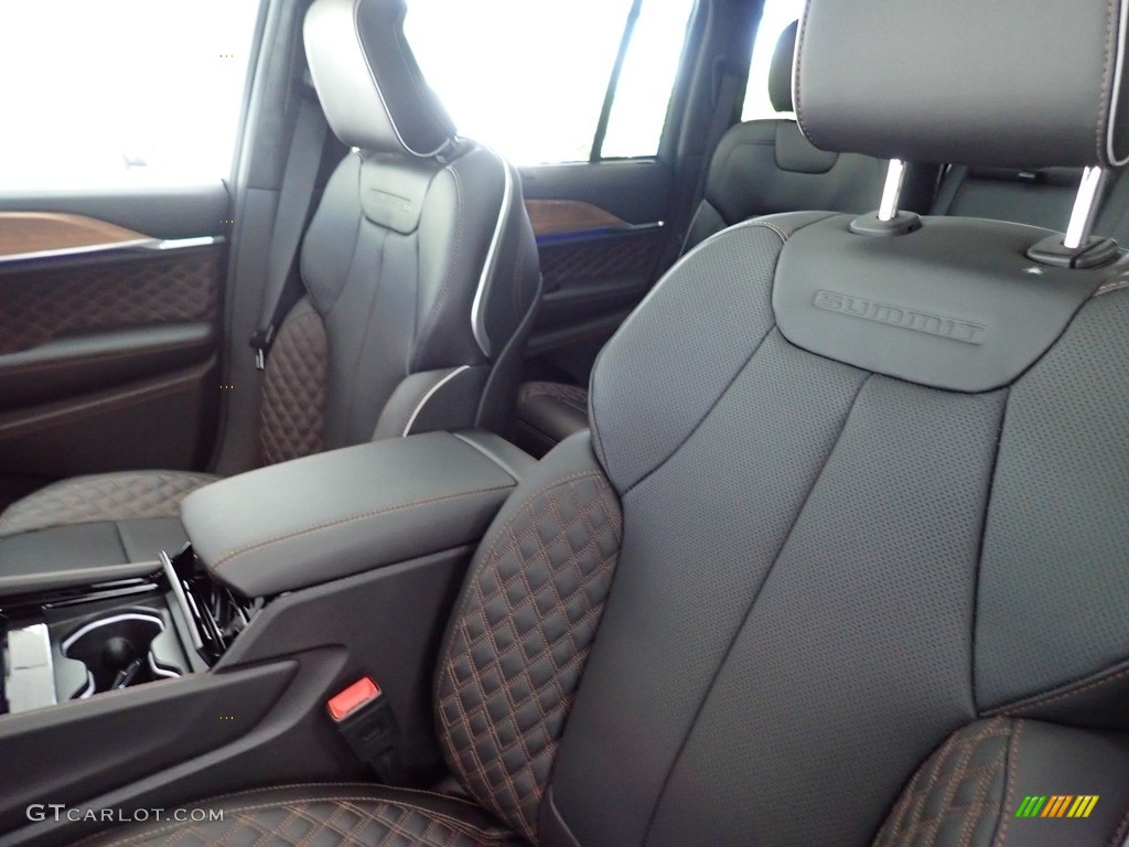Global Black Interior 2023 Jeep Grand Cherokee Summit Reserve 4WD Photo #144858501